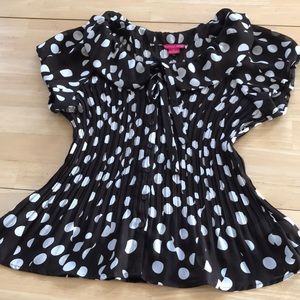 Dark Brown blouse XL